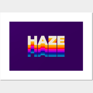 4 Letter Words - Haze Posters and Art